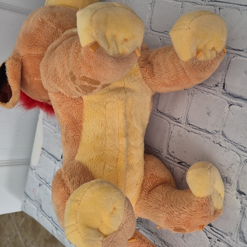 Disney Lion King Talking Plush Toy + 2 Tapes - Picture 7 of 9